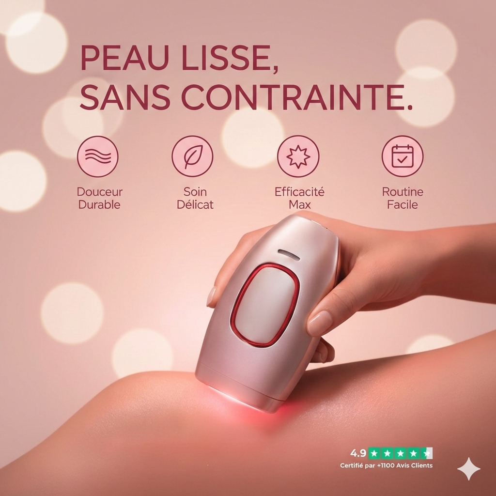 IPL Pulse • Pack Épilation : Exfoliant, Épilation Définitive & Hydratation